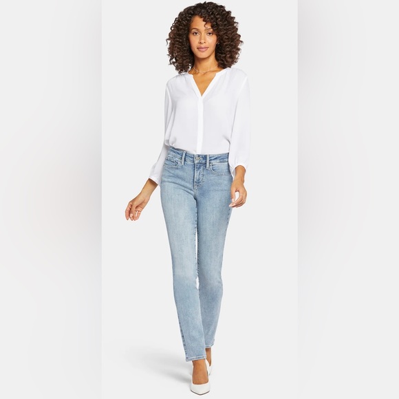 NYDJ Denim - NYDJ Sheri Slim Lift X Tuck Jeans Size 14